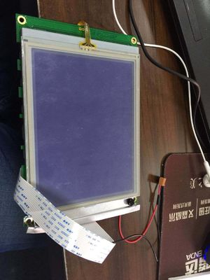 고품질 FSTN 320*240dots 파란색 배경 LCD 그래픽 COB LCD 디스플레이(파란색 문구 포함)