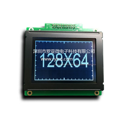 LCD 제조업체 그래픽 128×64dots Mon FSTN St7565r 전원 공급 장치 3V 그래픽 FPC 포지티브 LCD 디스플레이 12864Cog