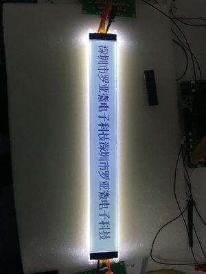Blacklight를 가진 주문 점 행렬 LCD 372×32 점 FSTN 전시 화면 반투과 긍정적인 단청 도표 LCD 단위