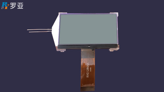 뜨거운 판매 12864 Cog 3V FFC 커넥터 DOT 매트릭스 그래픽 흑백 LCD 디스플레이