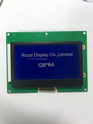 문자 Dfstn 파란색 COG/COB 백라이트 12864 LCD 디스플레이 모듈 5V