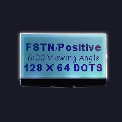 ST7565R SGS FSTN 포지티브 투과형 LCD 모듈 128×64 DOT 매트릭스 코그 FPC 라인