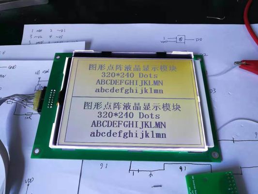 NT7709 FPC 320x240 COG LCD 모듈 Stn COB 그래픽 LCD 디스플레이
