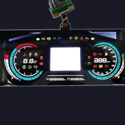차를 위해 긍정적인 단청 Stn 3.3V TFT LCD 원형 전시 단위 FSTN