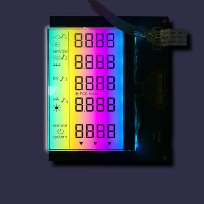 주문 전기 Va Tn Htn Stn 3.3V FSTN 모노 의료 기기 악기 7 세그먼트 LCD 모듈 TN 긍정적인 LCD VA 패널
