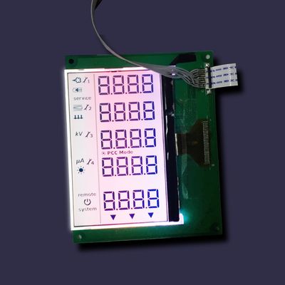 주문 전기 Va Tn Htn Stn 3.3V FSTN 모노 의료 기기 악기 7 세그먼트 LCD 모듈 TN 긍정적인 LCD VA 패널