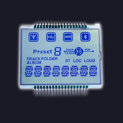 주문 전기 Va Tn Htn Stn 3.3V FSTN 모노 의료 기기 악기 7 세그먼트 LCD 모듈 TN 긍정적인 LCD VA 패널