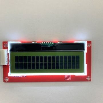 16X2 도트 문자 LCD 모듈 FSTN 병렬 PCF2119RU 컨트롤러