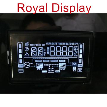 흑백 부분 6 디지트 맞춘 연료 분배기 LCD 디스플레이