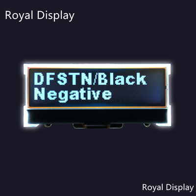 128X32 DFSTN 블랙 네거티브 Cog 흑백 사실적 LCD 디스플레이
