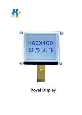 160X160 도트 FSTN LCD 모듈 FFC 연결기 흑백 3.3V 대비