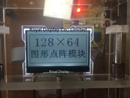 ST7565R 4 라인 인터페이스와 60mA 사실적 LCD 디스플레이 128X64 FSTN COG