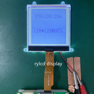 주도하는 백라이트와 작은 FSTN 128x128 점 그래픽 COG LCD 모듈