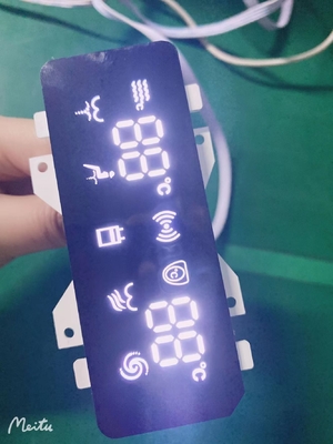 스마트 화장실을 위해 4 디지트 7 부분 LED 디스플레이 청색 공통 양극을 특화하세요