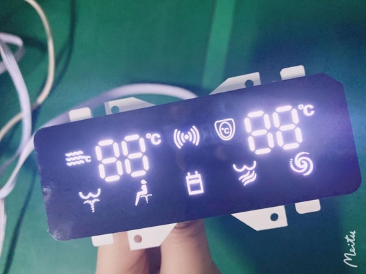 타이머 표시기를 위한 극단적 연한 흰자 7 부분 LED 디스플레이 공통 캐소드