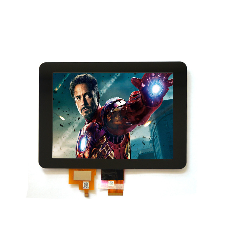 8' TFT LCD 디스플레이 800*480 RGB G080y1-T01 Chimei 폭 온도 6/8 비트