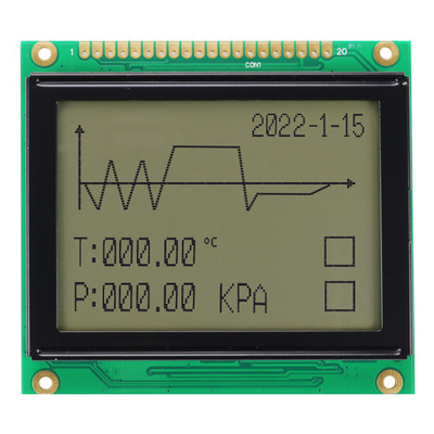 128x64 단색 20 핀 3.3V FSTN STN 디스플레이 화면 12864 그래픽 LCD 모듈