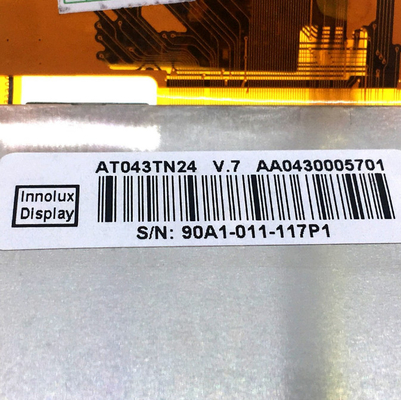 4.3인치 TFT 오리지널 인놀룩스 LCD 모듈 AT043TN24 V.7 480*RGB*272 디스플레이