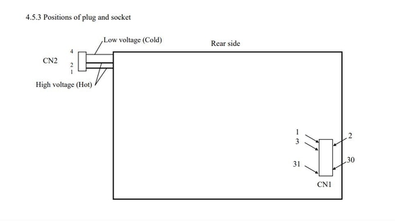 6.5'' TFT LCD 모듈 VGA 산업 640*RGB*480 NEC 원본 디스플레이 작은 MOQ