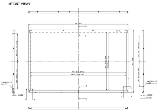 21.5'' TFT LCD 풀 HD LG 디스플레이 1920*1080 RGB 무료 뷰 고 콘트라스트 원본