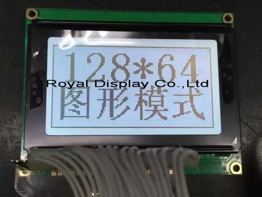 128*64 그래픽 LCD 모듈 PCB St7920/St7921 FSTN 모노크롬 산업 디스플레이