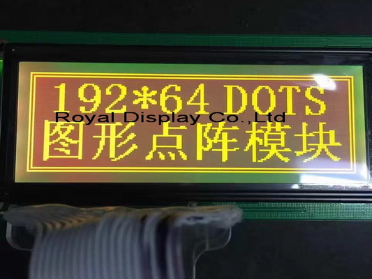 192*64 그래픽 FSTN LCD 모듈 AT0107 백라이트 와이드 온도 산업 디스플레이