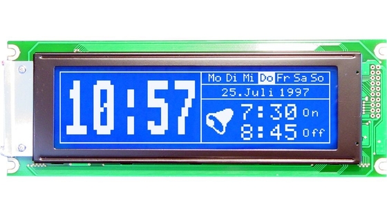 240*64 그래픽 STN LCD 모듈 T6963C 20 PIN 광 온도 산업 디스플레이