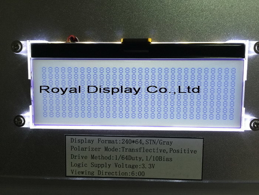 320*64 Stn 그래픽 LCD 모듈 큰 크기 LC7981 백라이트가 있는 산업용 디스플레이