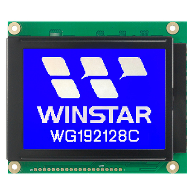 192*128 그래픽 폭 온도 Winstar 교체 RA6963 IC LCD 모듈