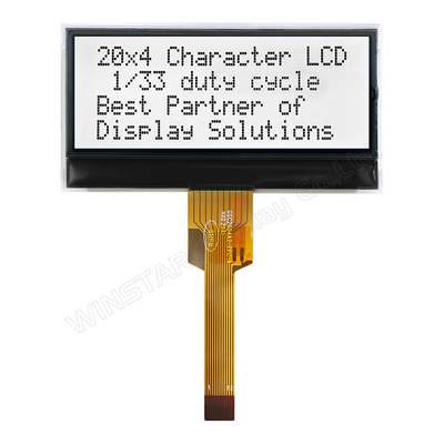 20*4 FSTN 모노크롬 I2C 광 온도 LCD 모듈 윈스타 교체
