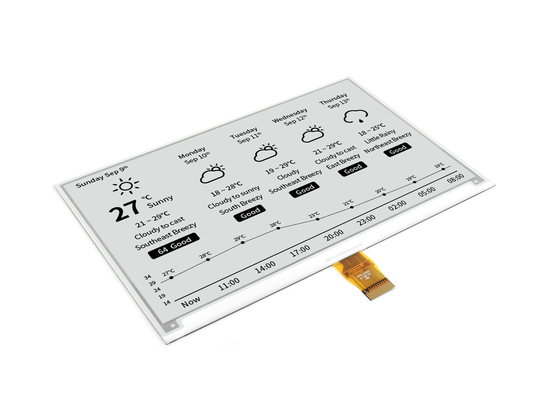7.5' '모노크롬 800*480 회색 스케일 E-파퍼 디스플레이 LCD 모듈 ESL