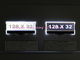 전자 저울을 위한 백색 LED 역광선 도표 LCD 단위 128x32 점을 가진 주문을 받아서 만들어진 128*32DOTS IC ST7921