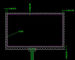 350cd/m2 4.3in 저항막 방식 터치 LCD 패널 CDG8671-7.0 IPS LCD 화면