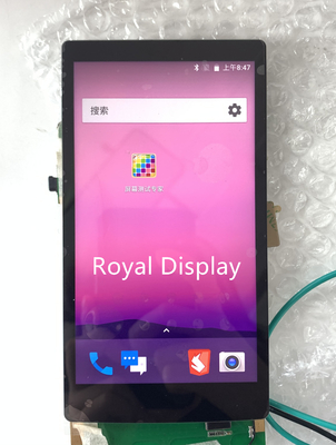 LVDS IPS TFT LCD 모듈 고정 헤드 디스크 5.5 &quot; 1080X1920은 HX8399IC FPC RGB에 점을 찍습니다
