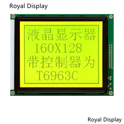 백라이트와 4.7 인치 160X128 129*102mm 그래픽 매트릭스 LCD 모듈