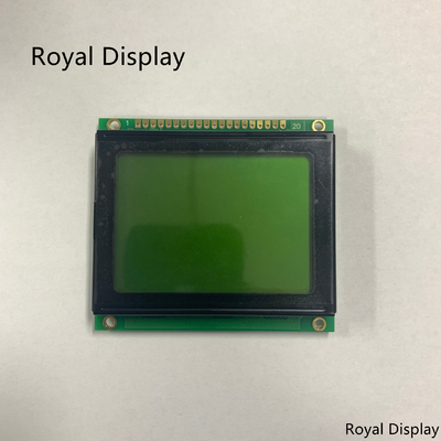 128X64dots STN 옐로그린 그래픽 LCD 디스플레이 흑백 COB LCD 모듈