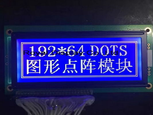 맞춤형 모노 FSTN 포지티브 192X64 그래픽 LCD 모듈 디스플레이